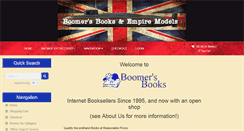 Desktop Screenshot of boomersbooks.net