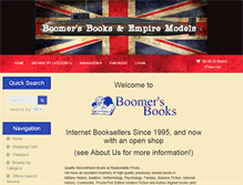 Tablet Screenshot of boomersbooks.net